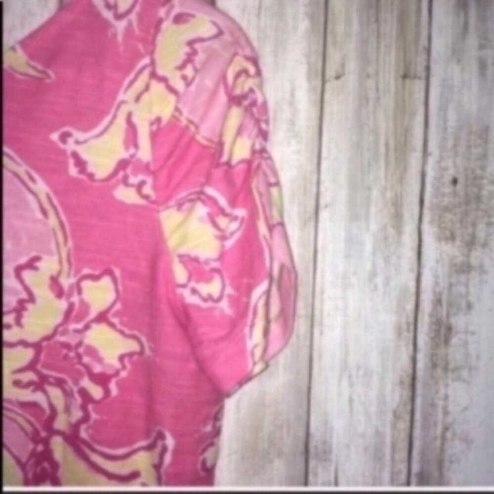Lilly Pulitzer Yellow Tulip Blouse - Picture 3 of 4
